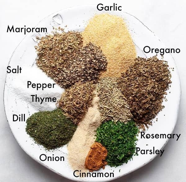 Herbs and spices