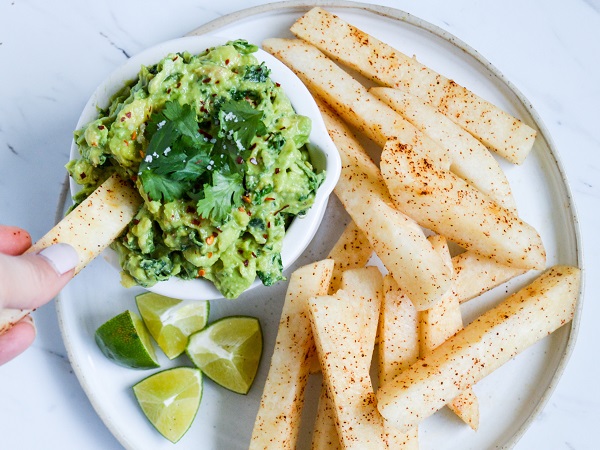 Jicama Sticks And Guacamole