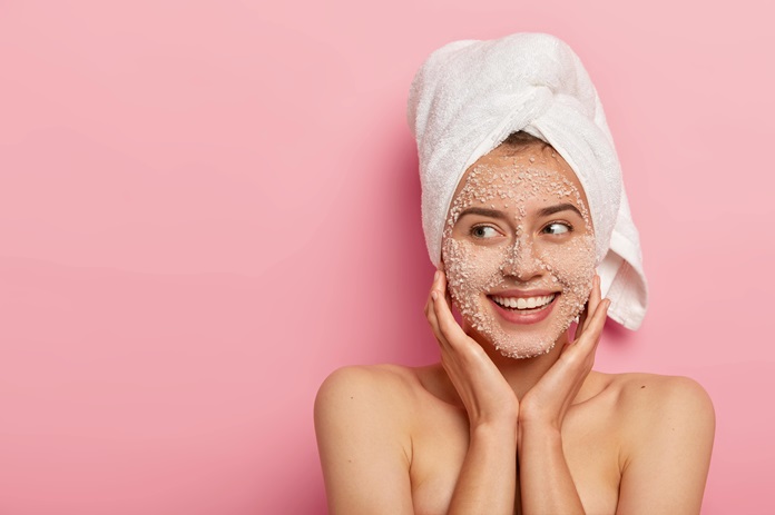 Exfoliating to Remove Dead Skin Cells