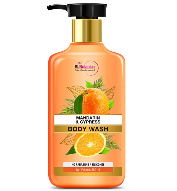 Mandarin and Cypress Body Wash